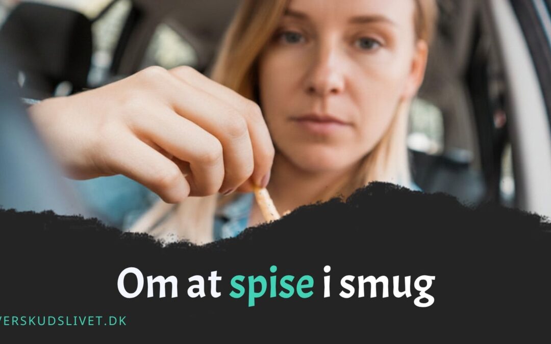 Spise i smug kvinde