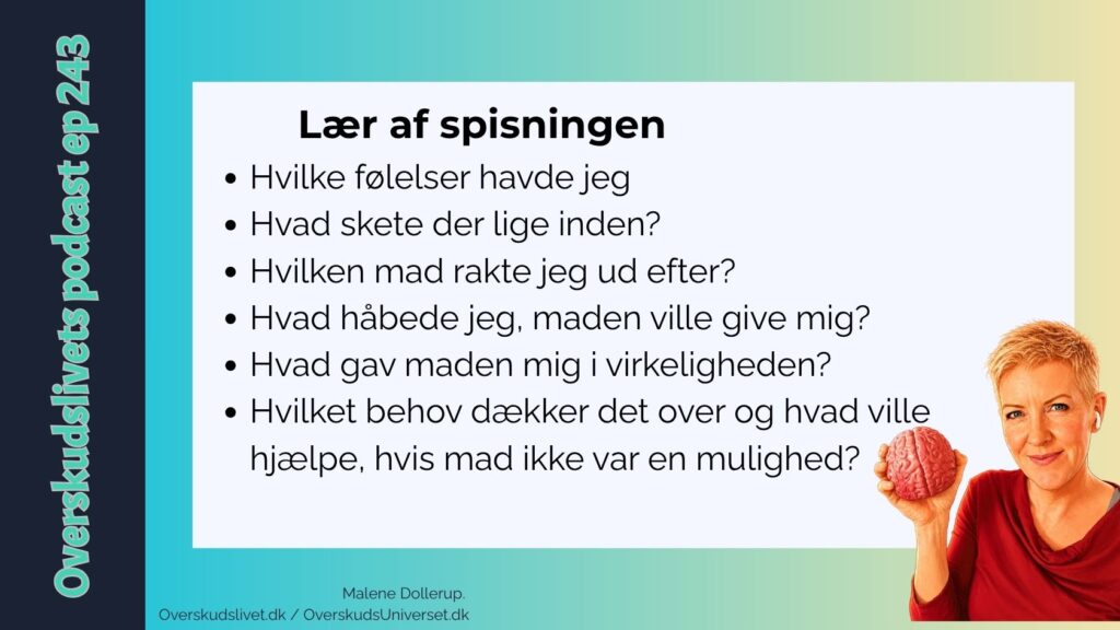 hvorfor spiste du alligevel